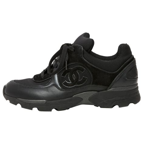 chanel traineds|Chanel trainers women black.